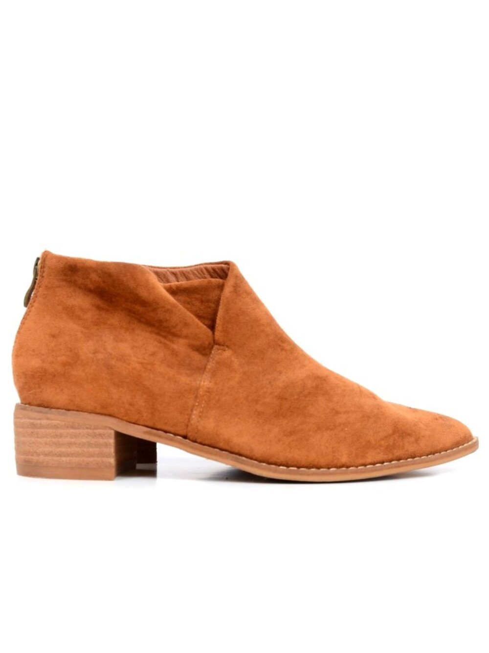 Beast Women's‎ 9 Chestnut Western Cowgirl Festival Pull-On Pointed Toe Bootie